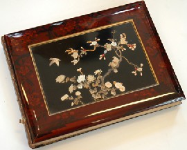 Appraisal: EARLY TH CENTURY JAPANESE PHOTO ALBUM IN ORIGINAL BOX AND