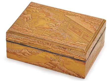 Appraisal: Japanese Lacquer Box Estimate -