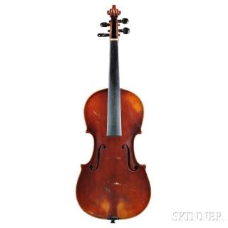 Appraisal: American Violin Asa Warren White labeled Made by A W