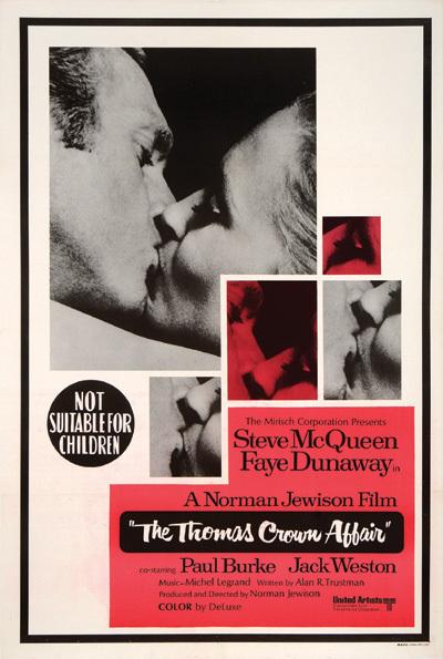 Appraisal: ANONYMOUS THE THOMAS CROWN AFFAIR offset lithograph in colours condition