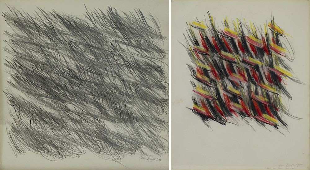 Appraisal: POWER BOOTHE AMERICAN b Grouping of Two Works on Paper