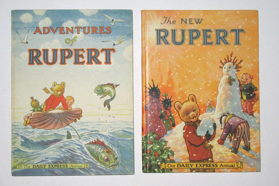 Appraisal: ADVENTURES OF RUPERT Daily Express Annual together with The New