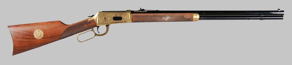 Appraisal: Oliver Winchester Commemorative Rifle American late th century Model -