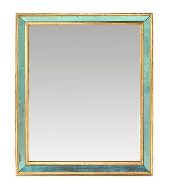 Appraisal: An Italian giltwood and glass wall mirror Mid th Century