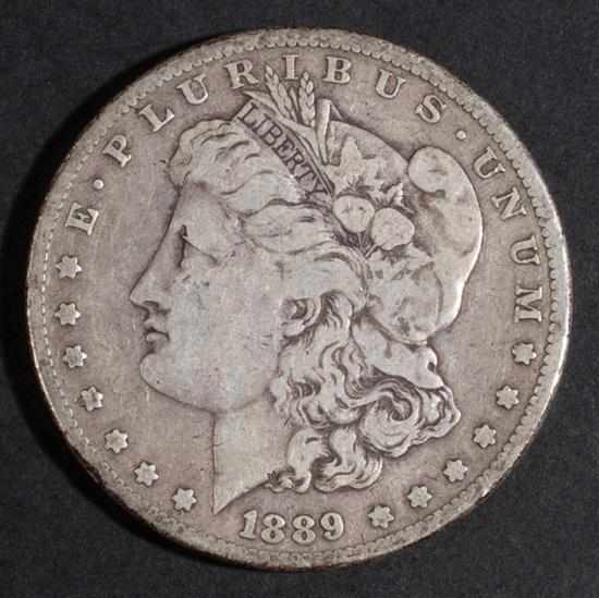 Appraisal: United States Morgan type silver dollar -CC F- Estimate -