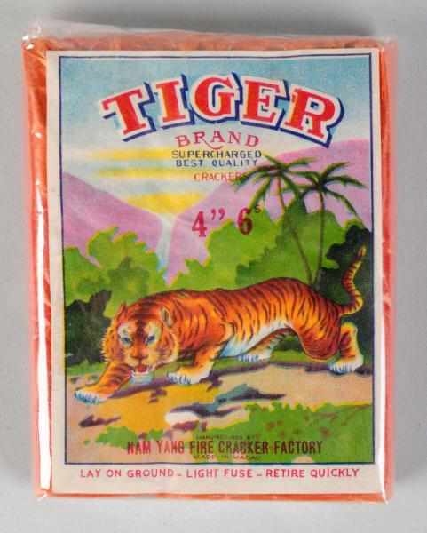 Appraisal: Tiger -Pack Firecrackers Class Manufactured by Nam Yang Condition Near