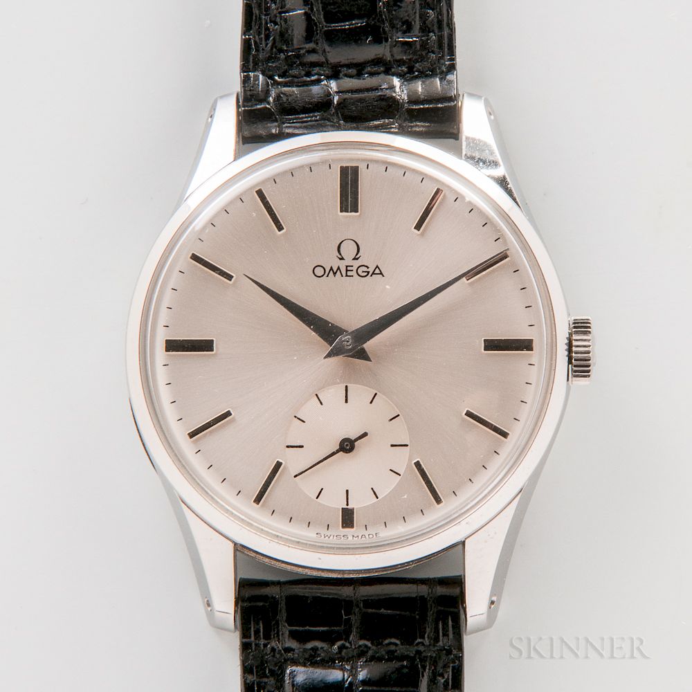 Appraisal: Omega Reference Wristwatch Omega Reference Wristwatch c stainless steel case