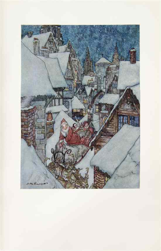 Appraisal: RACKHAM ARTHUR MOORE CLEMENT C The Night Before Christmas London