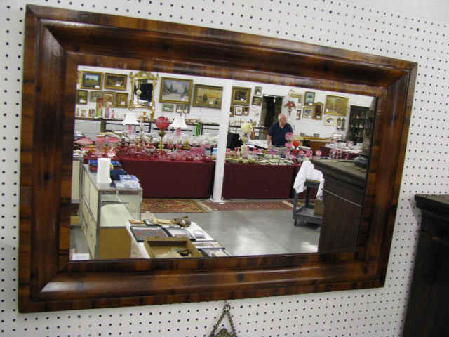 Appraisal: Victorian Ogee Framed Mirror x overall