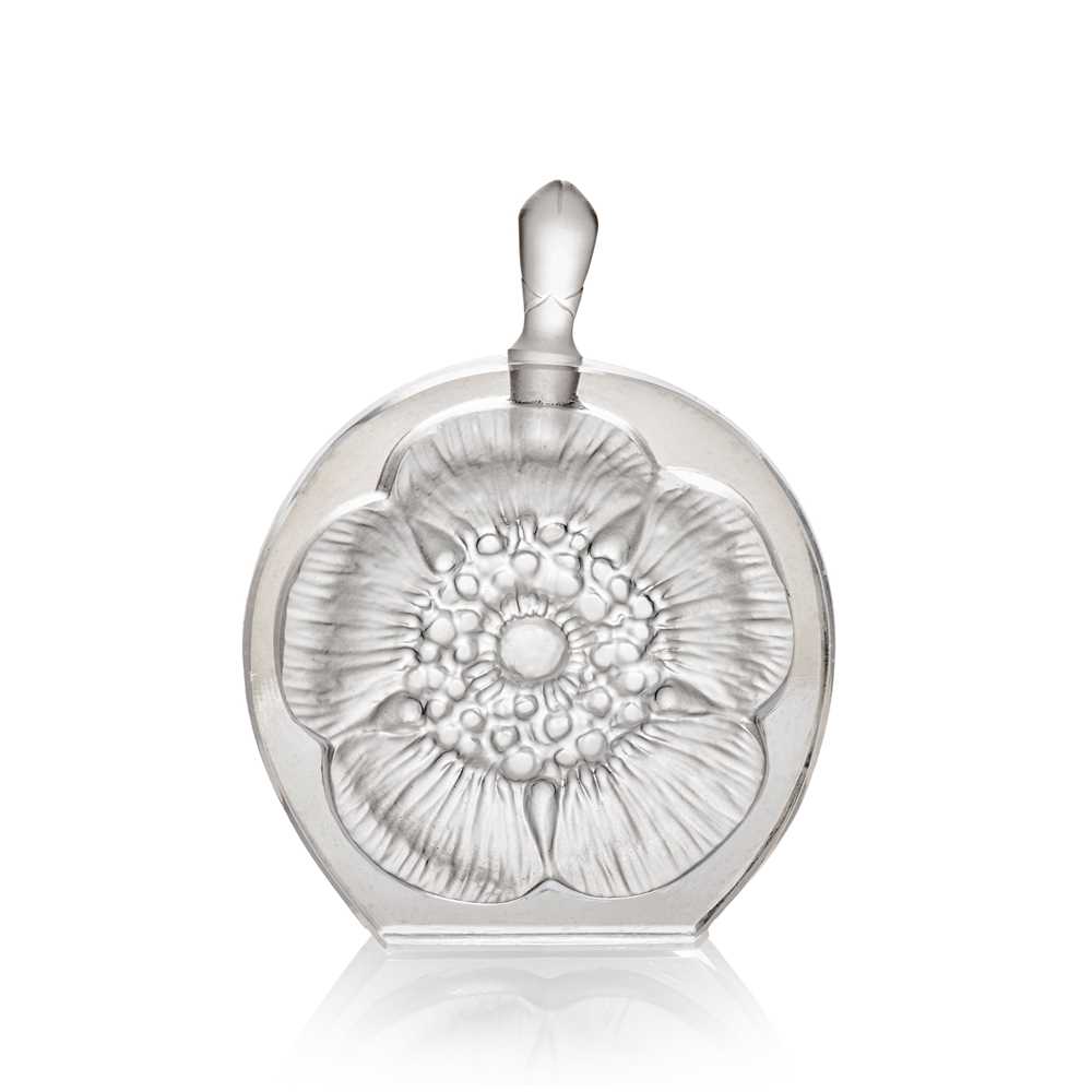 Appraisal: REN LALIQUE FRENCH - ROSES SCENT BOTTLE O designed probably