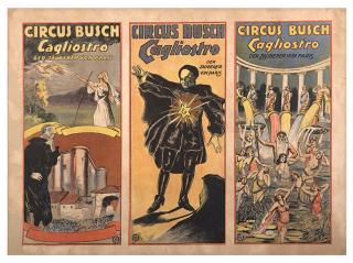 Appraisal: Cagliostro Circus Busch Cagliostro Der Zauberer Von Paris Hamburg Adolph