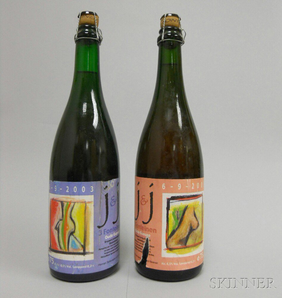 Appraisal: Drie Fonteinen J J Blauw bt wrinkled and scuffed label