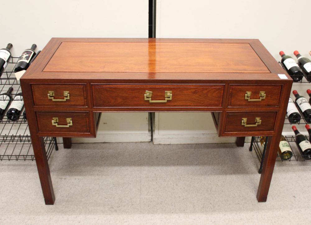 Appraisal: CHINESE TABLE-STYLE WRITING DESK George Zee Co Ltd Kowloon Hong