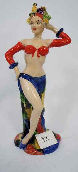 Appraisal: Peggy Davies Figure Carmen Miranda Special Release for Limited Editions