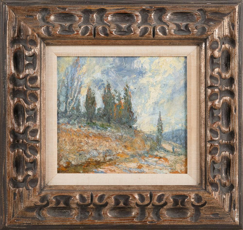 Appraisal: ATTRIBUTED TO ERNEST FREDERICK MEYER NEW YORK CONNECTICUT - LANDSCAPE