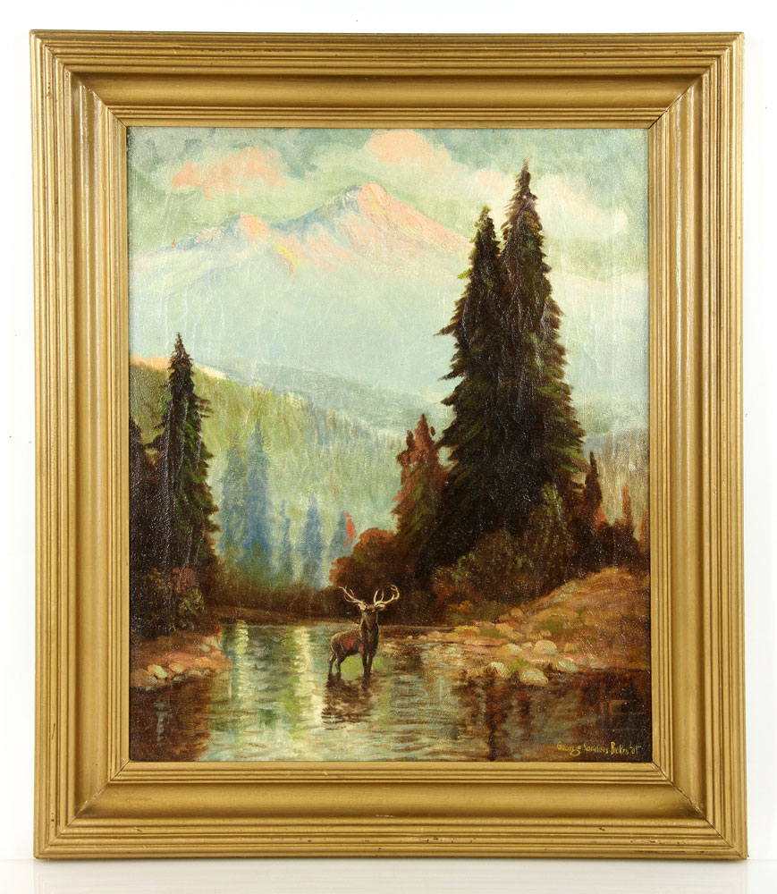 Appraisal: - Bickerstaff At the Foot of Mt Rainier O C