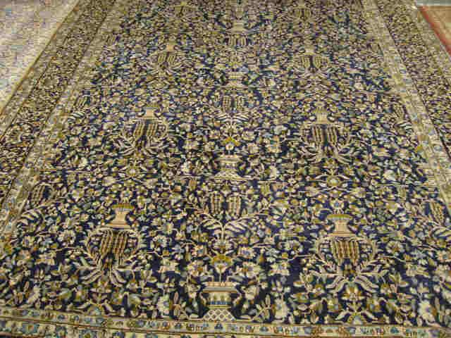 Appraisal: Bakteari Style Persian Handmade Room Size Rug elaborate floral on