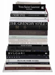 Appraisal: Books on Fashion Photography and Jewelry including books on Harry