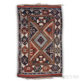 Appraisal: Karacaceli Carpet Western Anatolia late th century with kilim ends