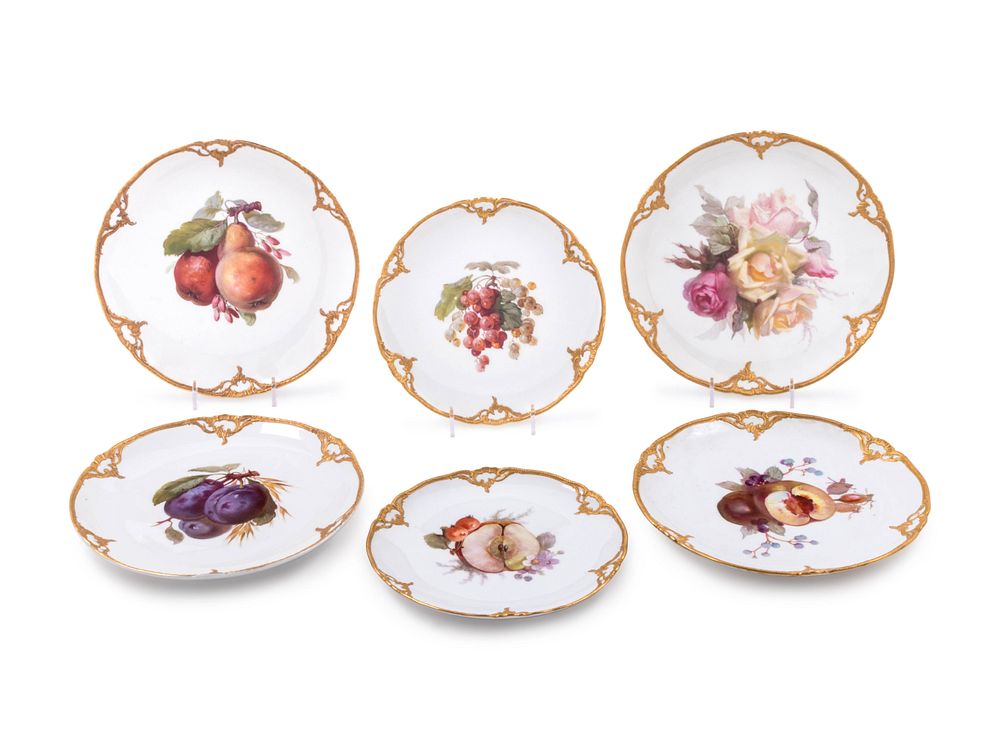 Appraisal: A Set of Twenty-Seven Berlin K P M Porcelain Plates