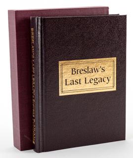 Appraisal: Breslaw's Last Legacy Breslaw Philip Breslaw's Last Legacy Wichita Stevens