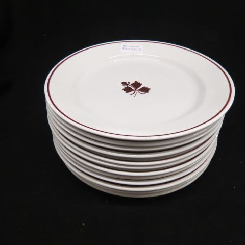 Appraisal: Tea Leaf Ironstone Plates by AlfredMeakin circa