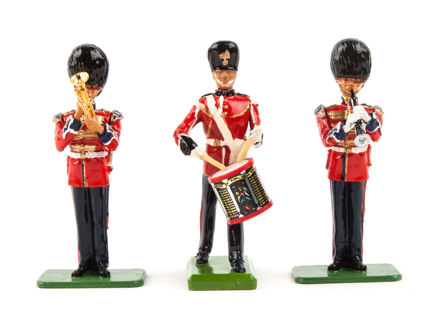 Appraisal: Three Britain's lead band sets Scot's Guards Band Set and