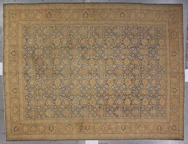 Appraisal: A Tabriz carpet Northwest Persia circa size approximately ft x