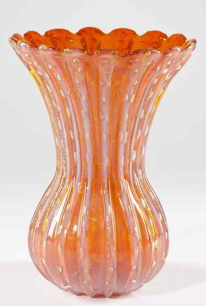 Appraisal: Murano Glass Vaseatt Ercole Barovie Barovier Toso mid th century