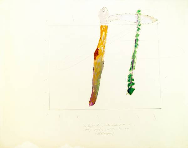 Appraisal: Richard Jackson American b A Light Shining c watercolor pencil