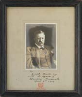 Appraisal: SIGNED TYPED LETTER BY HERBERT HOOVER AND SIGNED PHOTOGRAPH OF