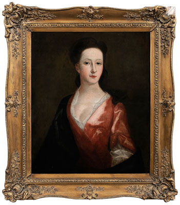 Appraisal: British School th century Portrait of a Woman inscription in