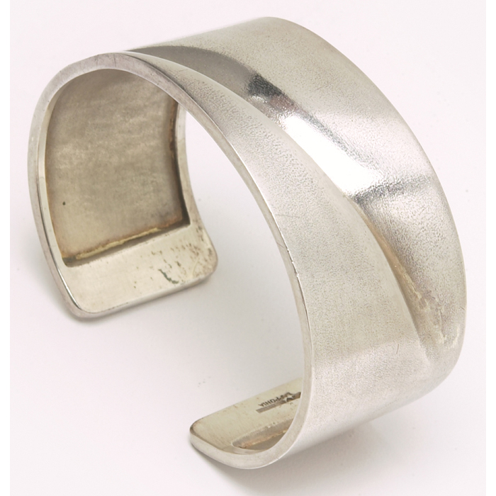 Appraisal: Lapponia bracelet cuff in sterling silver