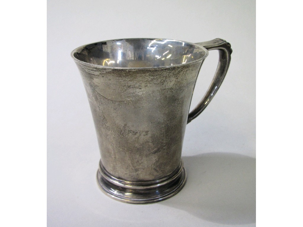 Appraisal: Silver tankard London