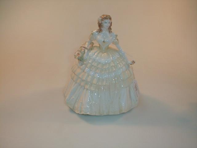 Appraisal: A Coalport figure Lily high with certificate