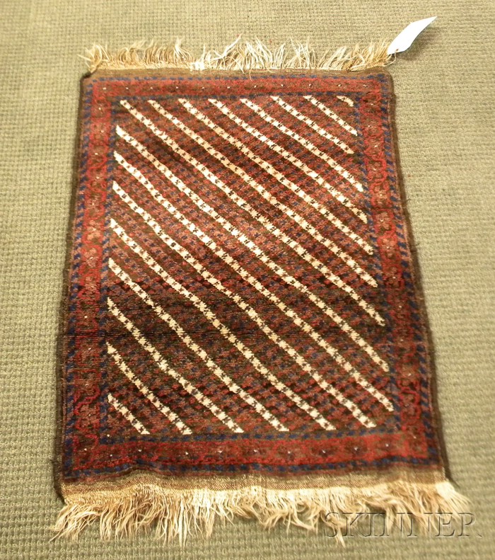 Appraisal: Baluch Rug Northeast Persia th th century ft in x