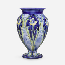 Appraisal: William Moorcroft for James Macintyre Co Early Florian Ware vase