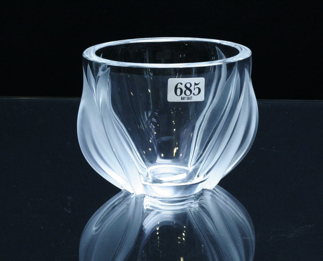 Appraisal: A small Lalique vase cm high