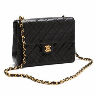 Appraisal: Classic Mini Square Flap Bag Chanel made in France -