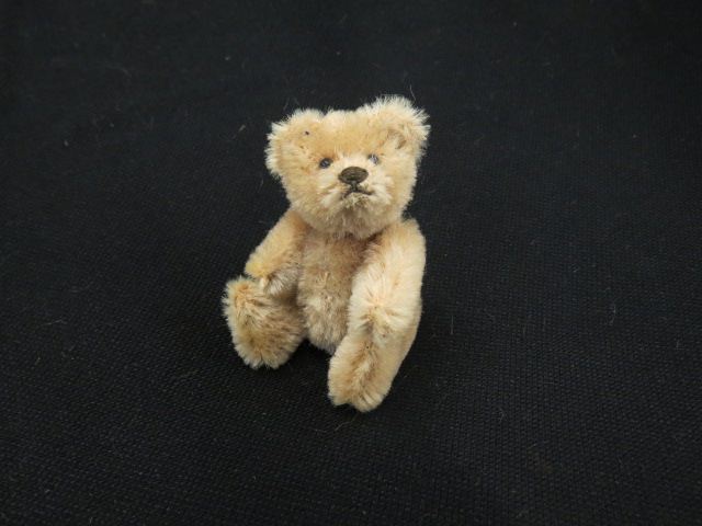 Appraisal: Miniature Teddy Bears mohair jointed attributed to Stieff