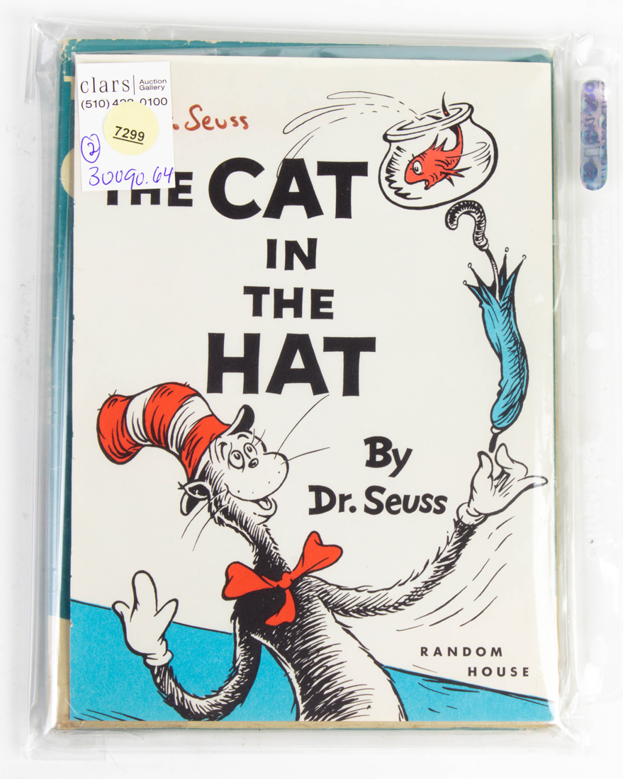 Appraisal: Lot of Dr Seuss items comprising The Cat in the