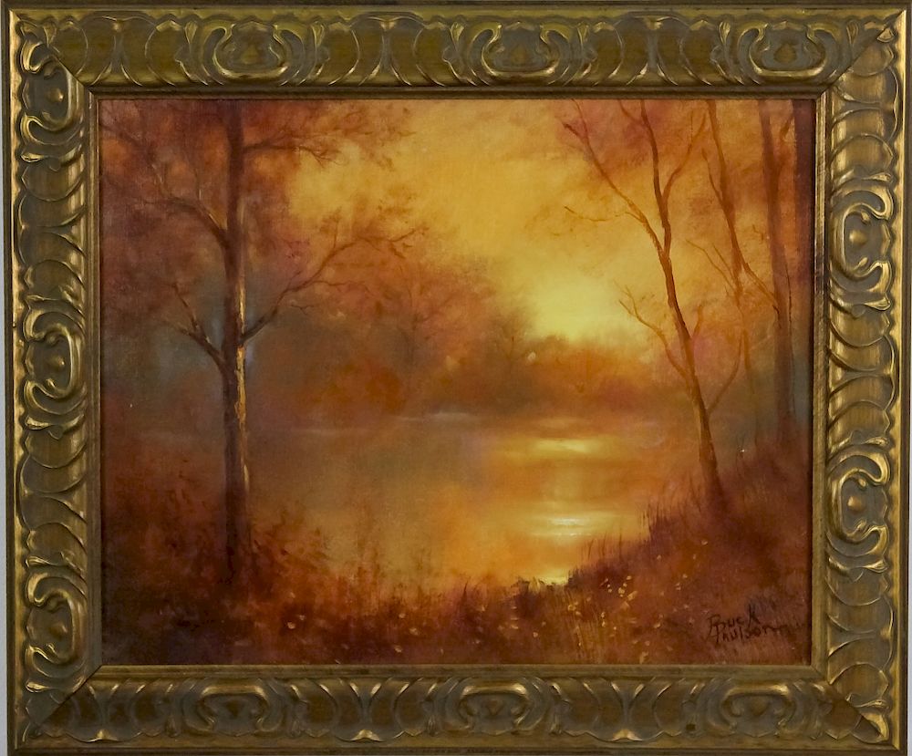 Appraisal: Buck Paulson American Landscape Oil Art Painting Buck Paulson th