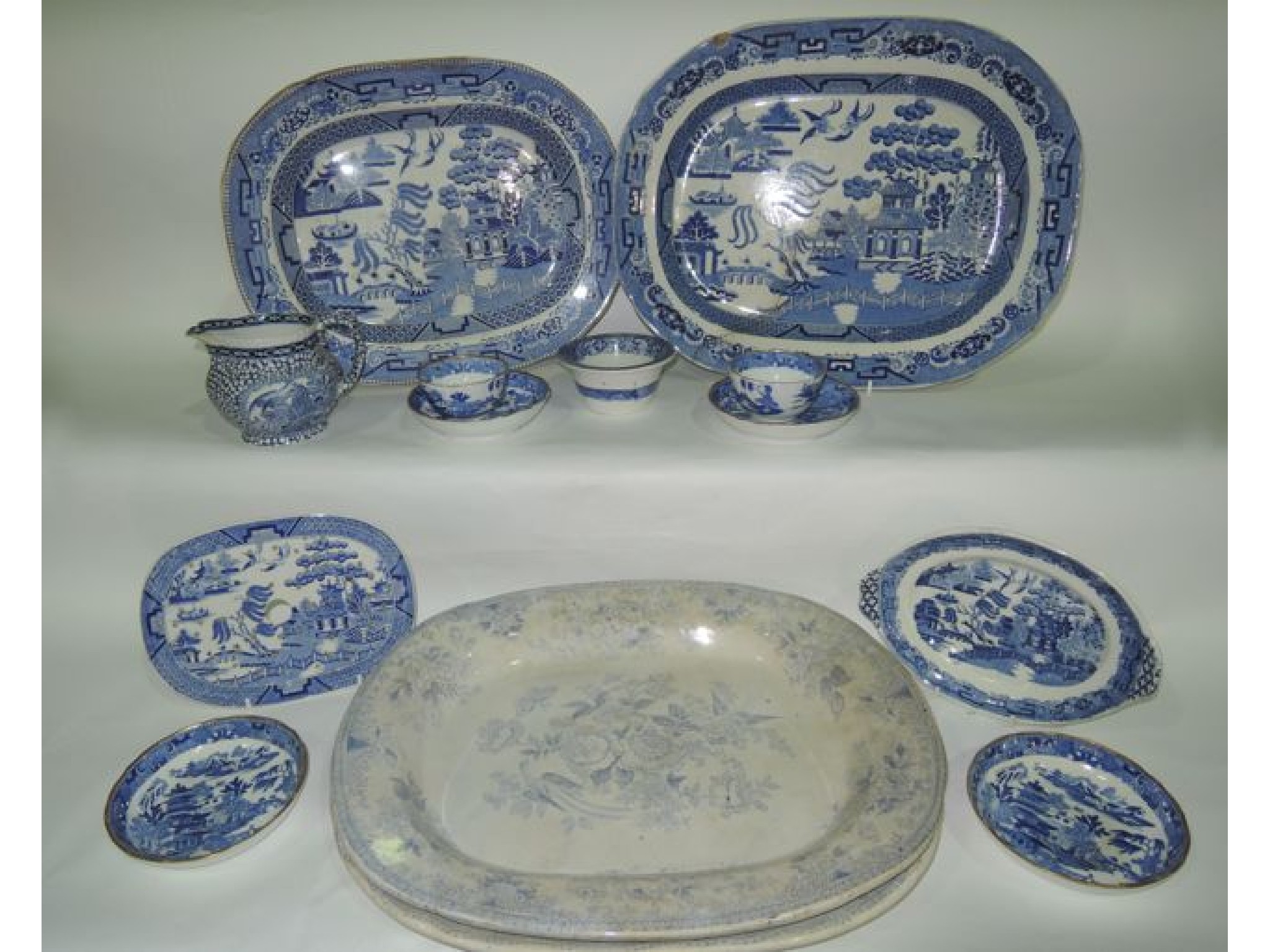 Appraisal: A collection of th century and other blue and white