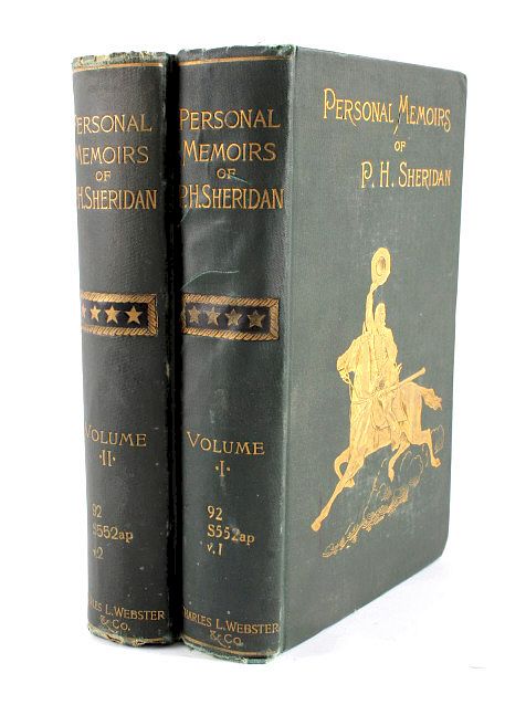 Appraisal: Personal Memoirs of P H Sheridan st Edition This is