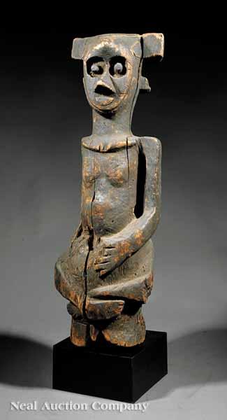 Appraisal: A Kuba Bacouba Bakuba Altar Figure of a Seated King