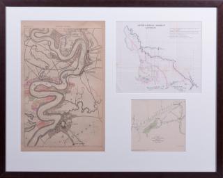 Appraisal: Map of the Mississippi from Haine's Bluff to Belo Map