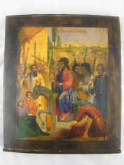 Appraisal: A Russian late th century icon of the Entry into