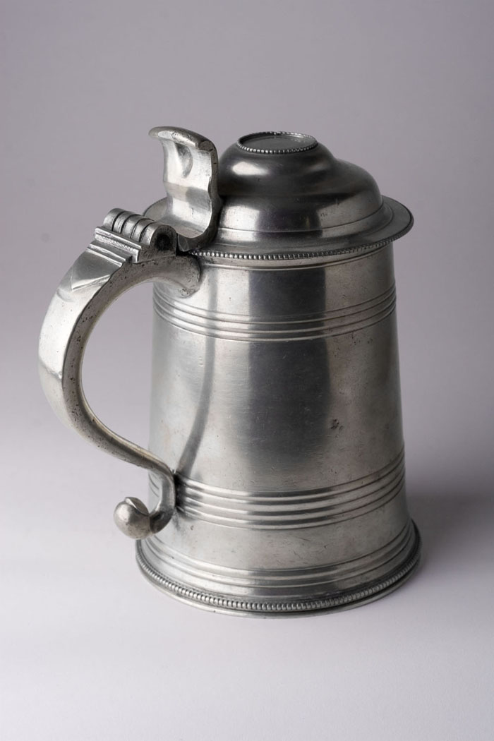 Appraisal: PEWTER TANKARD JOHN ANDREW BRUNSTROM CIRCA - Philadelphia Pennsylvania circa