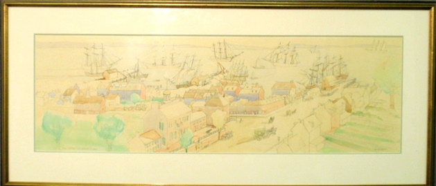 Appraisal: - Berndt Bayard Taylor American Delaware - framed and matted