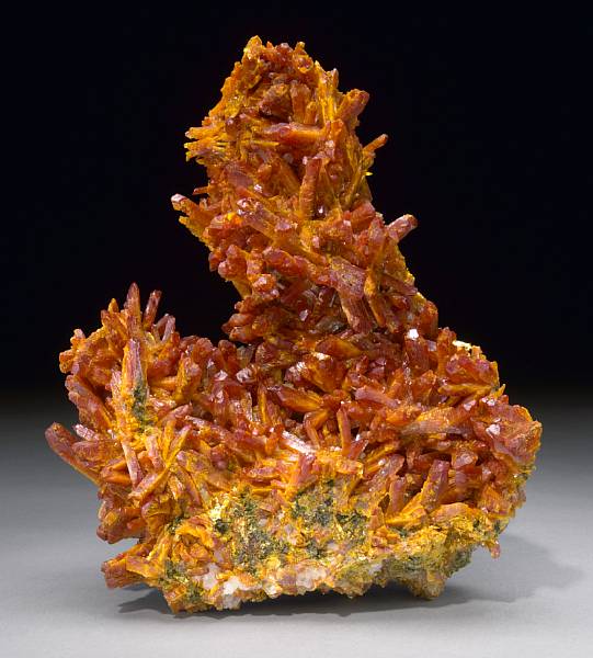 Appraisal: Orpiment Shimen Mine Hunan Province China An exemplary specimen of